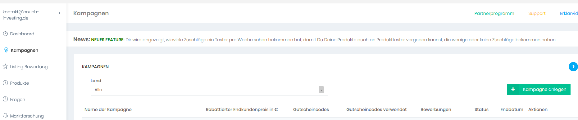 ShopDoc Deals Plattform Kampagne